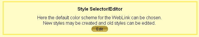 Setup - Settings Tab - Style Selector Option